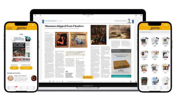 Antiques Trade Gazette selects Jellyfish