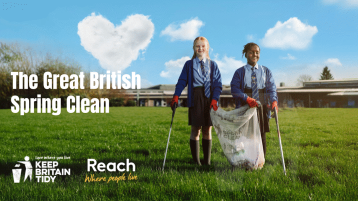 Keep Britain Tidy and Reach announce campaign results
