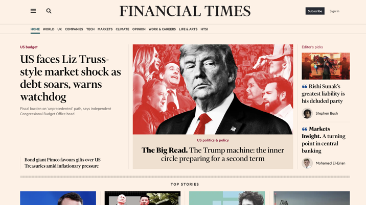 Financial Times opens new bureau