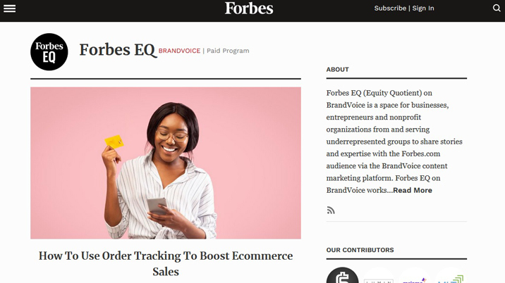 Forbes launches platform to support equity and inclusion