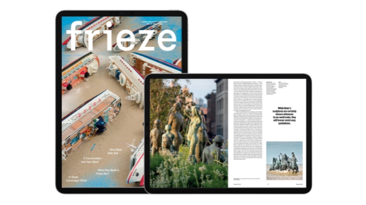 Frieze Magazine available on Exact Editions