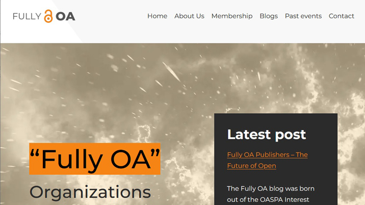 Launch: Fully OA Blog