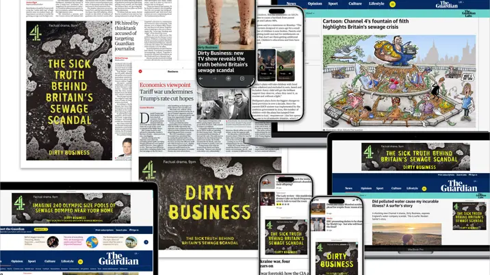 The Guardian and Channel 4 partner to promote new factual drama