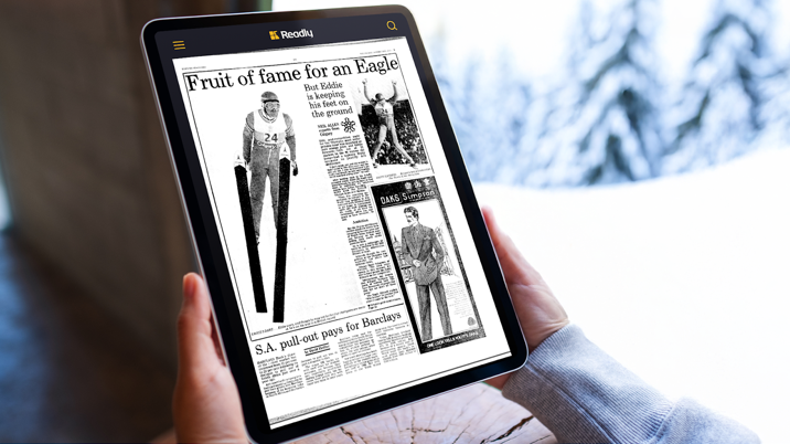 Readly announces Winter Olympic retro series