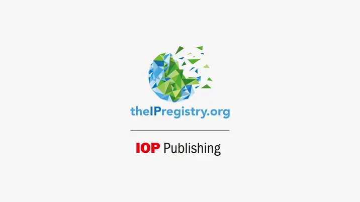 IOP Publishing integrates IPregistry.org