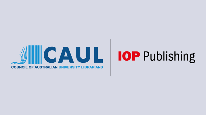 IOP strikes open OA agreement with Council of Australian University Librarians