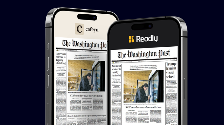 Cafeyn Group adds The Washington Post