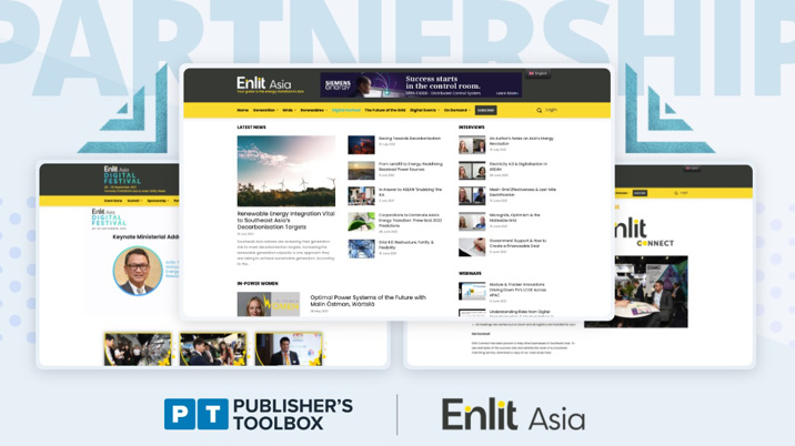 Publisher’s Toolbox extend WebSuite footprint with Enlit Asia partnership