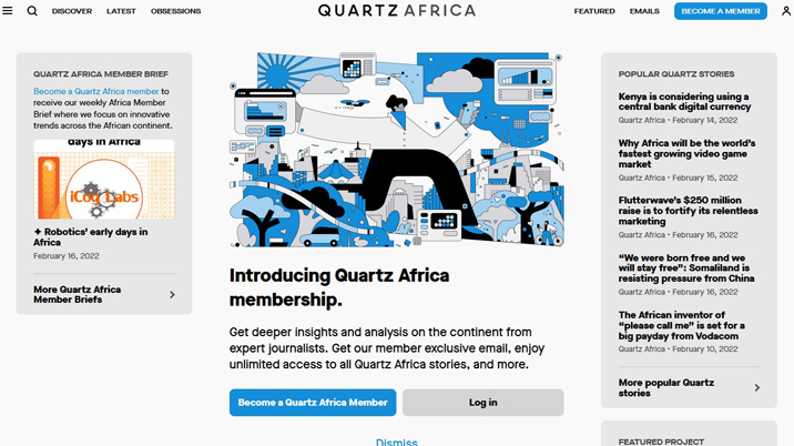 Quartz launches Quartz Africa membership