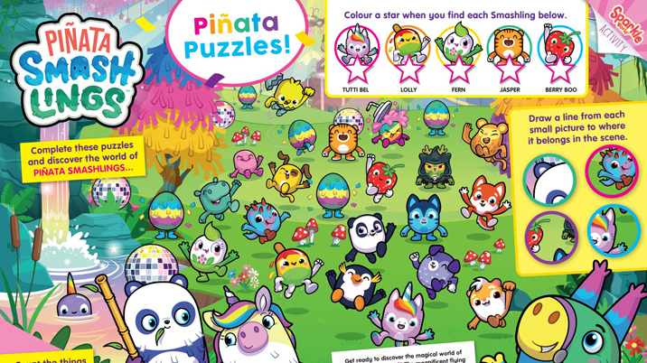 Redan to publish Piñata Smashlings magazine