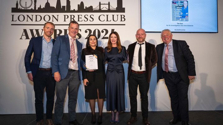 London Press Club Awards: winners announced