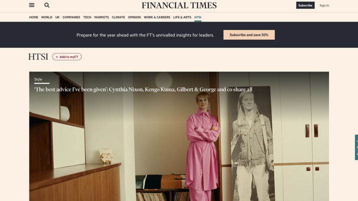 FT and Il Sole 24 Ore extend partnership