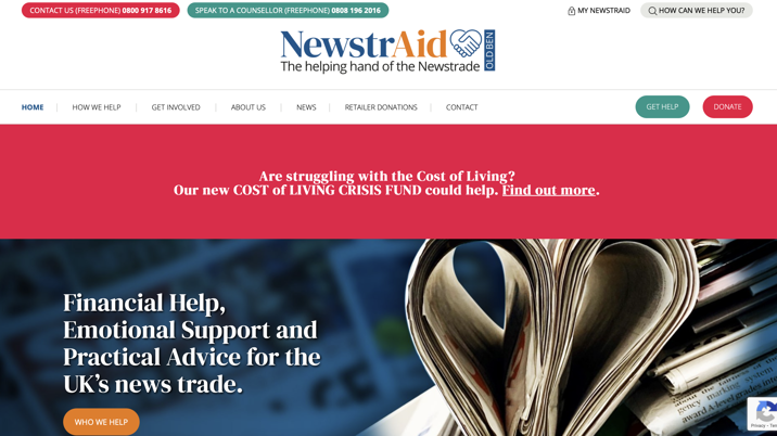 NewstrAid extends Cost of Living Crisis Fund