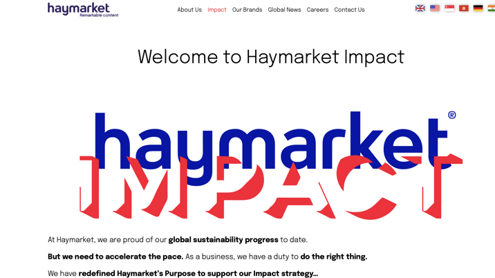 Haymarket launches Impact