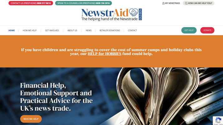 NewstrAid responds to cost of living crisis