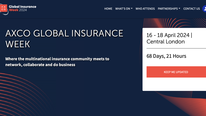 Axco announces inaugural Global Insurance Week