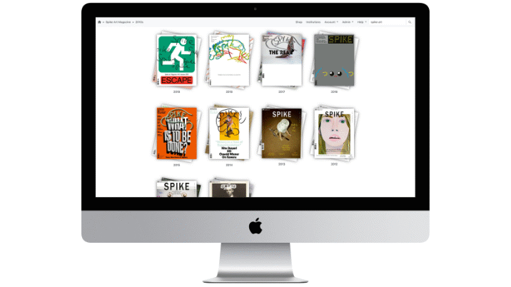 Spike Art Magazine launches digital archive