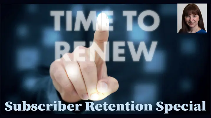 Our subs retention strategy: New Scientist