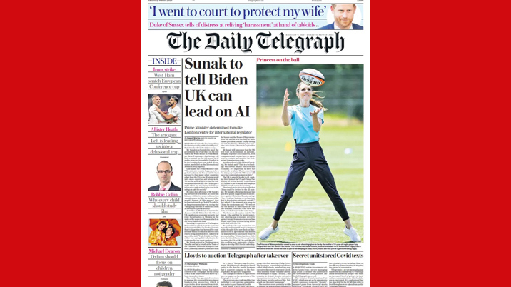Telegraph and Spectator set for sale