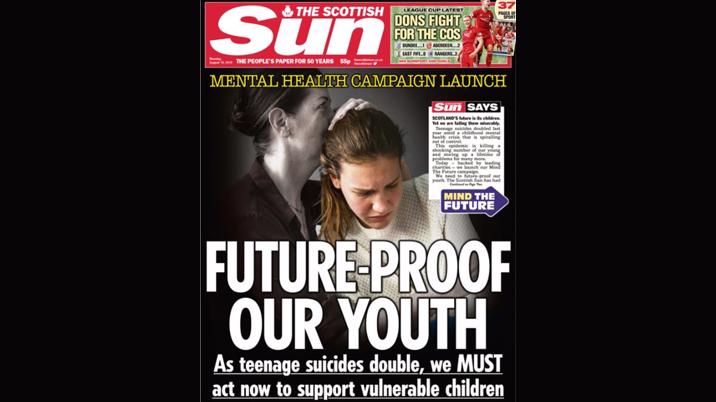 The Scottish Sun launches childhood mental health campaign