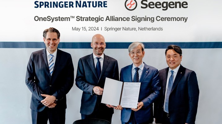 Seegene and Springer Nature announce strategic alliance