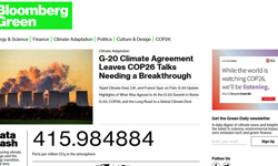 Bloomberg Green to lift paywall for COP26