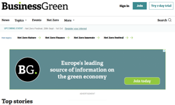 BusinessGreen is first Incisive brand to showcase digital investment programme