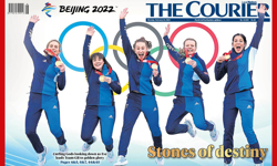 Courier publishes special wrap to celebrate curling gold