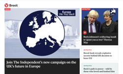 The Independent launches Europe: The Way Back