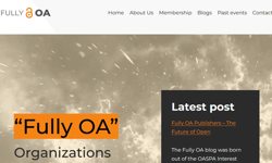 Launch: Fully OA Blog