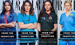 Grazia celebrates NHS staff with four split covers