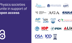 Physics societies unite in support of open access