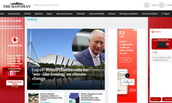 Frontline climate change reports to feature in The Scotsman during COP26