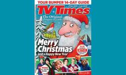 Axel Scheffler illustrates TV Times Christmas Cover