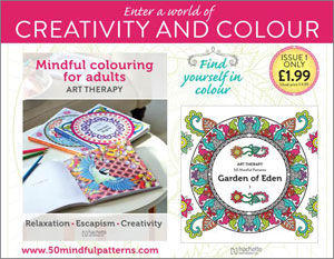 New partwork: Art Therapy – 50 mindful patterns - The Tutu Project